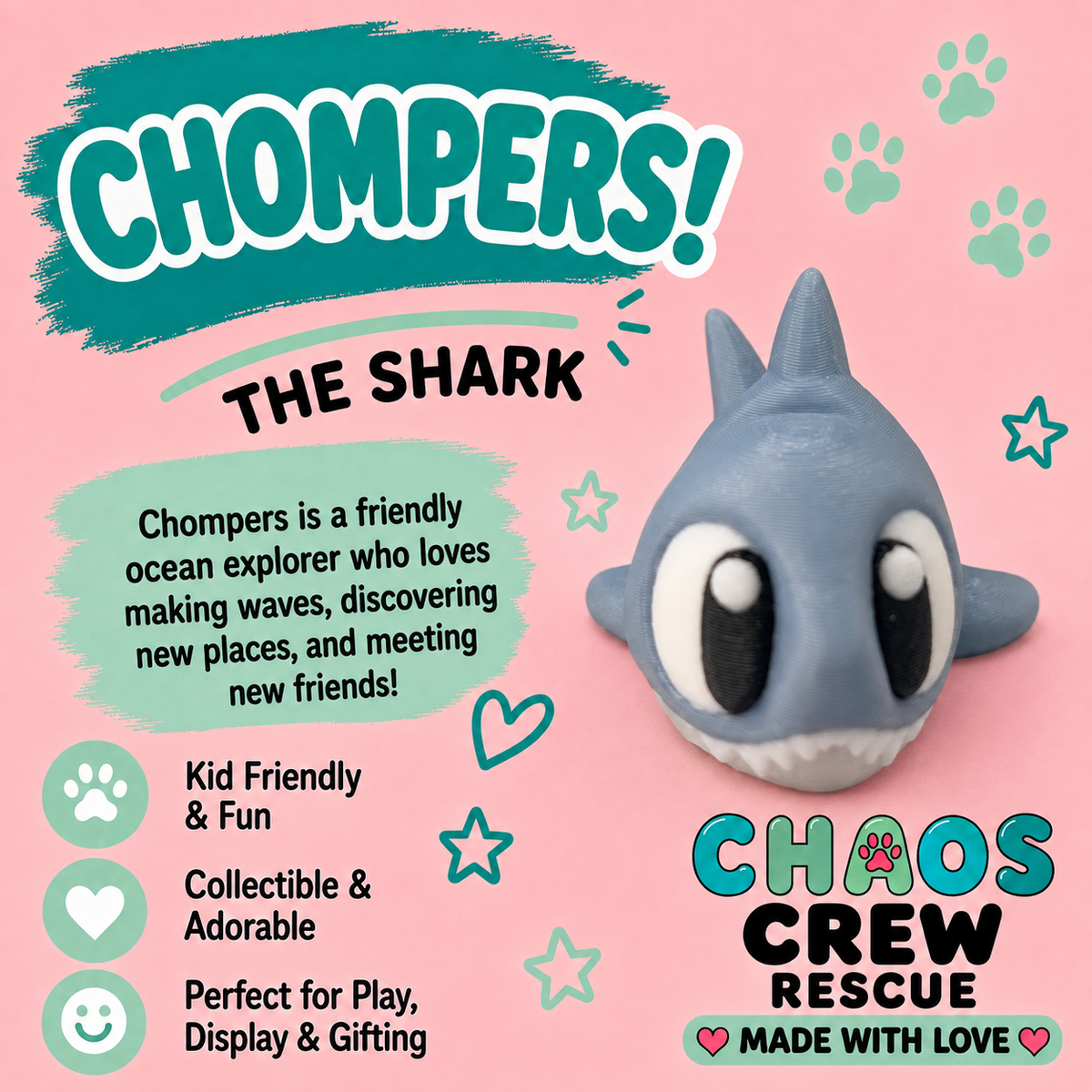 Meet Chompers 🦈