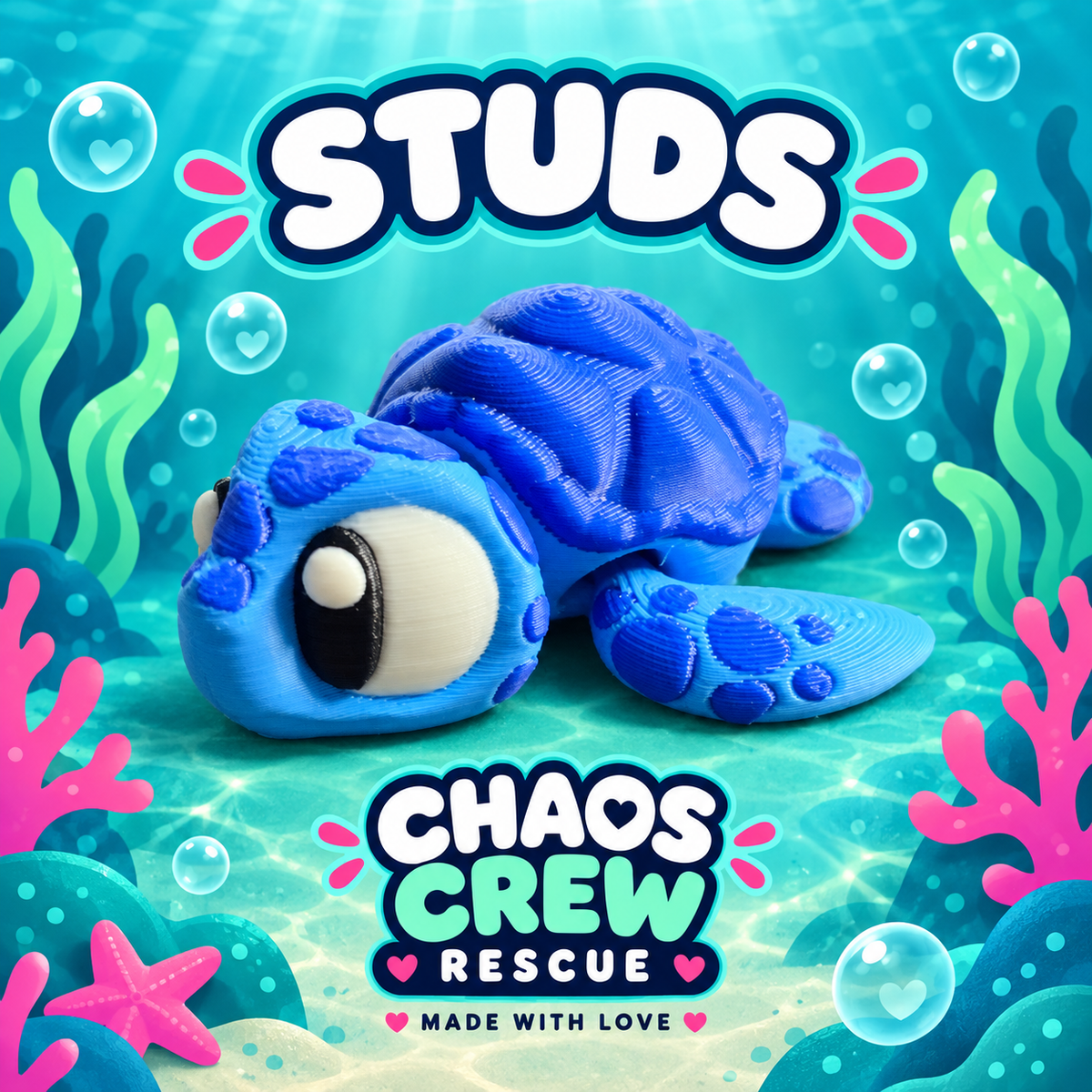 🐢  Adopt Studs the Sea Turtle